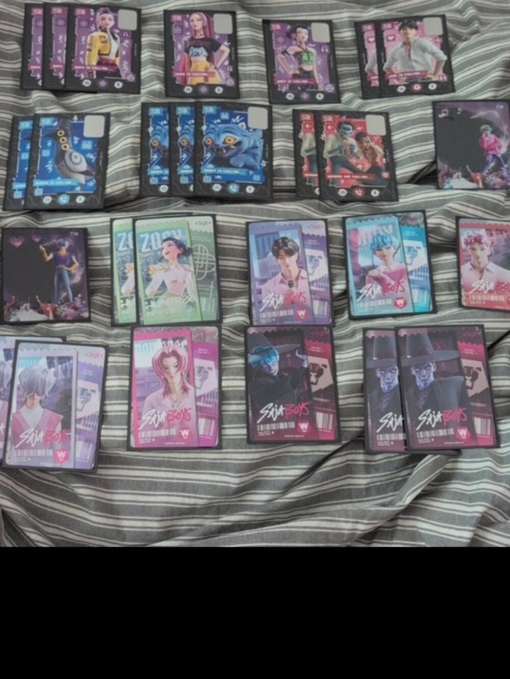 Lot Of 28 Kayou Netflix K-Pop Demon Hunters Trading Cards Energy Edition